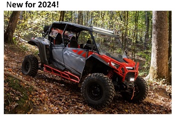 Polaris ATVs for off roading in Ketchikan Alaska